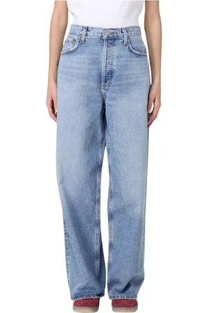 AGOLDE Dames, Jeans, Blauw, Maat: W26 Katoen