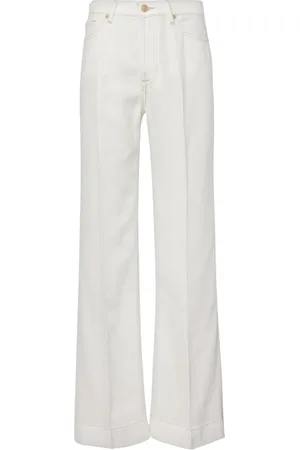 7 for all Mankind Dames, Broeken, Wit, Maat: W25