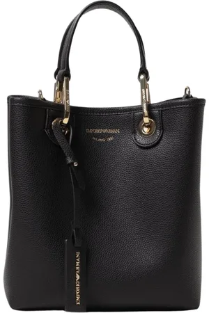 Emporio Armani Dames, Tassen, Zwart, Maat: ONE Size Leer