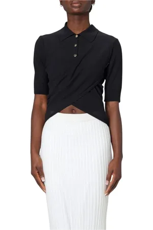 Sportmax Dames, Tops, Zwart, Maat: S