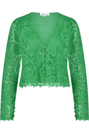 Fabienne Chapot Dames, Blouses & Shirts, Groen, Maat: S