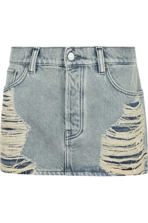 Acne Studios Dames, Rokken, Blauw, Maat: L Denim