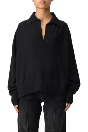 Isabel Marant Dames, Truien, Zwart, Maat: S Wol