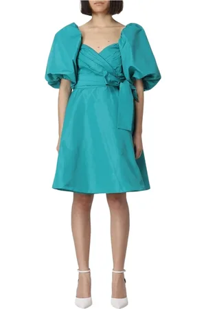 Pinko Dames, Jurken, Groen, Maat: S