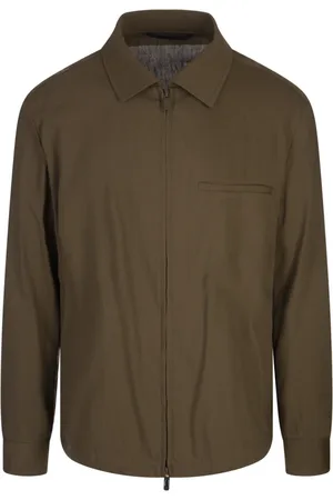 HUGO BOSS Heren, Jassen, Groen, Maat: XL Linnen
