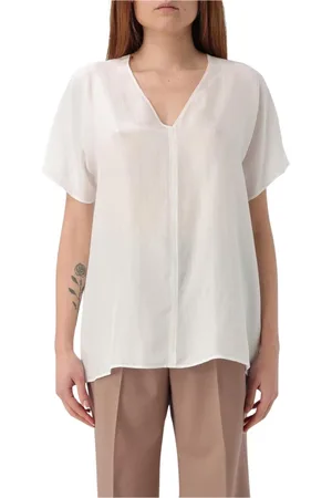 ALYSI Dames, Blouses & Shirts, Wit, Maat: XS Zijde