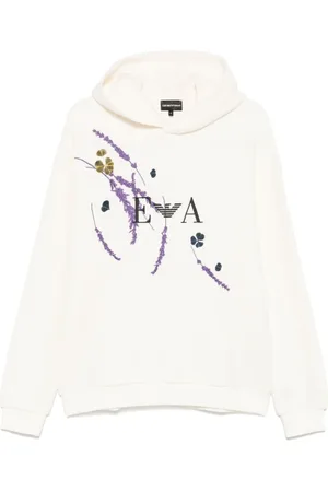Emporio Armani Heren, Sweatshirts & Hoodies, Wit, Maat: XL