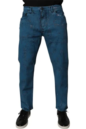 Dolce & Gabbana Heren, Jeans, Blauw, Maat: M Denim
