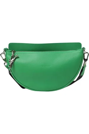 Longchamp Dames, Tassen, Groen, Maat: ONE Size Leer