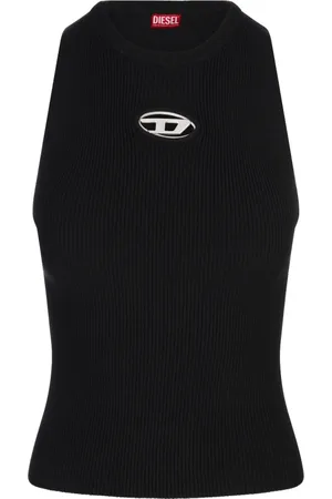 Diesel Dames, Tops, Zwart, Maat: M Viscose