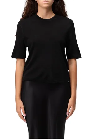 ANINE BING Dames, Blouses & Shirts, Zwart, Maat: XS Viscose