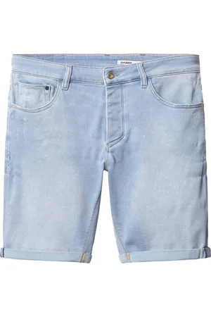 Gabba Heren, Korte broeken, Blauw, Maat: W34 Katoen