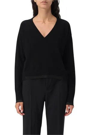 Pinko Dames, Truien, Zwart, Maat: M Kasjmier