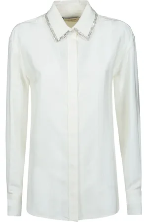 Golden Goose Dames, Blouses & Shirts, Wit, Maat: S Viscose