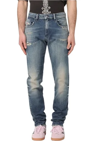 Diesel Heren, Jeans, Blauw, Maat: W33 Denim