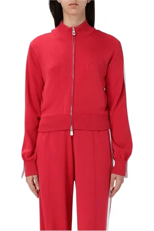 Pinko Dames, Sweatshirts & Hoodies, Rood, Maat: M