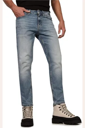 Tommy Hilfiger Heren, Jeans, Blauw, Maat: W30 L32 Katoen