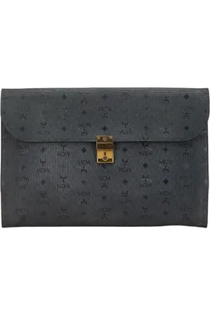 MCM Dames, Pre-owned, Zwart, Maat: ONE Size Leer