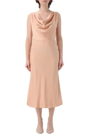 BLUMARINE Dames, Jurken, Roze, Maat: S Zijde