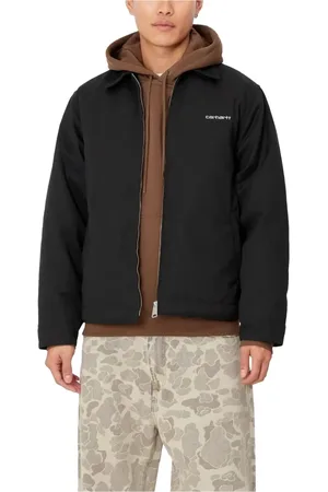 Carhartt Heren, Jassen, Zwart, Maat: M Katoen