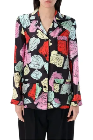 Marni Dames, Blouses & Shirts, Veelkleurig, Maat: 2XL Zijde