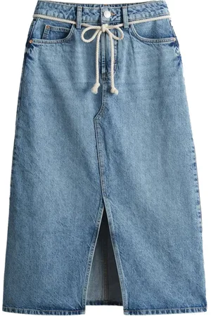 Opus Dames, Rokken, Blauw, Maat: S Katoen