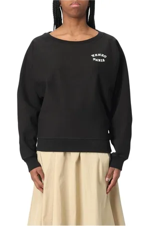 Kenzo Dames, Sweatshirts & Hoodies, Zwart, Maat: S