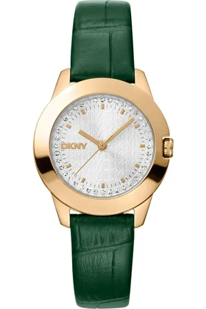 DKNY Dames, Accessoires, Groen, Maat: ONE Size Leer