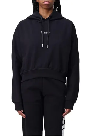 DISCLAIMER Dames, Sweatshirts & Hoodies, Zwart, Maat: M Katoen