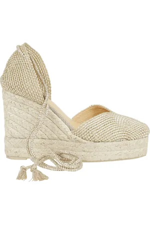 Castaner Dames, Schoenen, Geel, Maat: 38 EU Jute