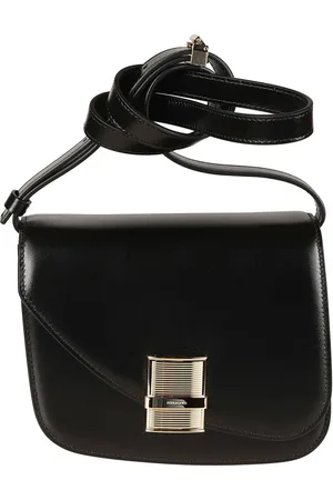 Salvatore Ferragamo Dames, Tassen, Zwart, Maat: ONE Size Leer