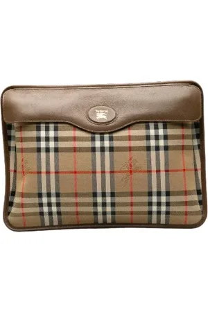 Burberry Dames, Pre-owned, , Maat: ONE Size Leer