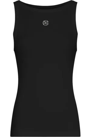Moss Copenhagen Dames, Tops, Zwart, Maat: L/Xl Katoen