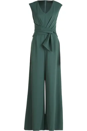 Vera Mont Dames, Jumpsuits & Playsuits, Groen, Maat: 4XL Poliester