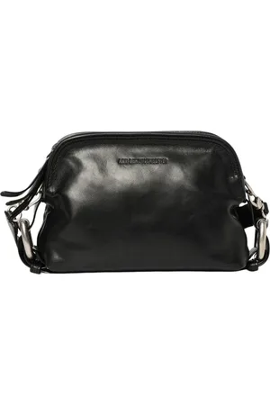 ANN DEMEULEMEESTER Dames, Tassen, Zwart, Maat: ONE Size Leer