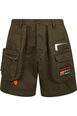 Dsquared2 Heren, Korte broeken, Groen, Maat: M Katoen