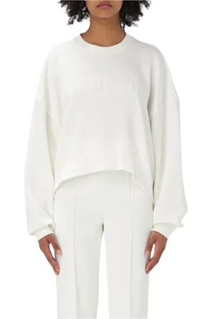 Elisabetta Franchi Dames, Sweatshirts & Hoodies, , Maat: XL Katoen