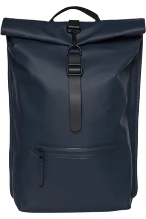 Rains Heren, Tassen, Blauw, Maat: ONE Size Poliester
