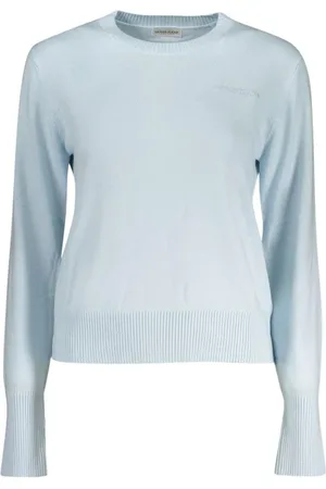 Guess Dames, Truien, Blauw, Maat: M Poliester