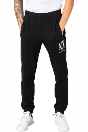 Armani Exchange Heren, Broeken, Zwart, Maat: XS Katoen