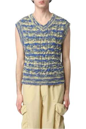 Andersson Bell Heren, Truien, Blauw, Maat: M Wol
