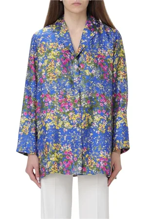 Max Mara Dames, Blouses & Shirts, Veelkleurig, Maat: S Zijde