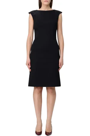 Alexander McQueen Dames, Jurken, Zwart, Maat: L Wol