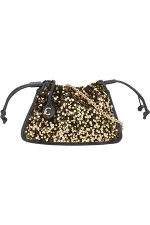 Coccinelle Dames, Tassen, Geel, Maat: ONE Size Leer