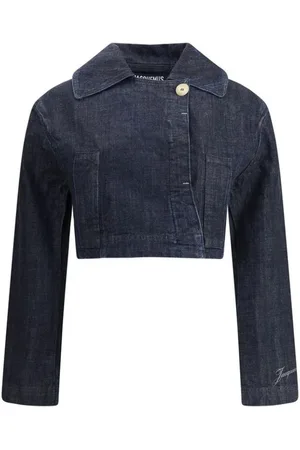 Jacquemus Dames, Jassen, Blauw, Maat: 3XS Denim