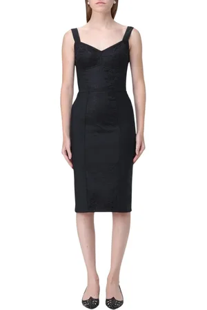 Dolce & Gabbana Dames, Jurken, Zwart, Maat: 2XS