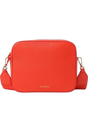 Coccinelle Dames, Tassen, Oranje, Maat: ONE Size Leer
