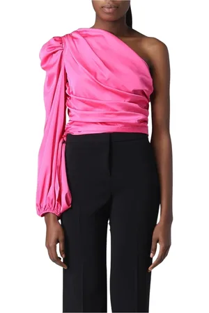 Pinko Dames, Blouses & Shirts, Roze, Maat: 2XS Satijn