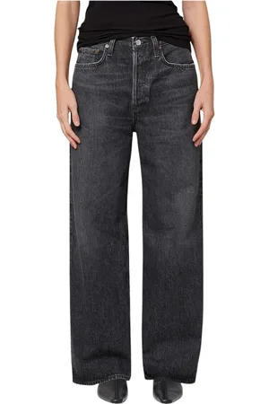 AGOLDE Dames, Jeans, Zwart, Maat: W26 Katoen