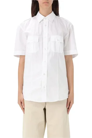 Blauer Dames, Blouses & Shirts, Wit, Maat: XL